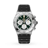 Breitling Chronomat B01 42 Green Bay Packers Limited Edition Mens Watch Rubber