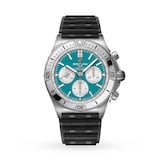 Breitling Chronomat B01 42 Miami Dolphins Limited Edition Mens Watch Rubber