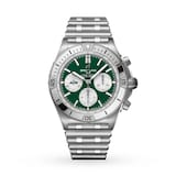 Breitling Chronomat B01 42 New York Jets Limited Edition Mens Watch Stainless Steel