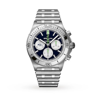 Breitling Chronomat B01 42 Seattle Seahawks Limited Edition Mens Watch Stainless Steel Breitling Chronomat B01 42 Seattle Seahawks Limited Edition Mens Watch Stainless Steel