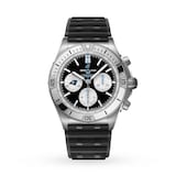 Breitling Chronomat B01 42 Caroline Panthers Limited Edition Mens Watch Rubber