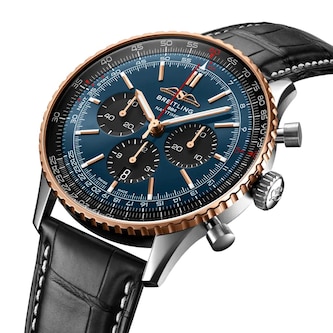 Breitling Navitimer Chronograph Automatic US Exclusive 46mm Mens Watch Blue Breitling Navitimer Chronograph Automatic US Exclusive 46mm Mens Watch Blue