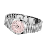 Breitling Chronomat 28mm Ladies Watch Pink Mother Of Pearl