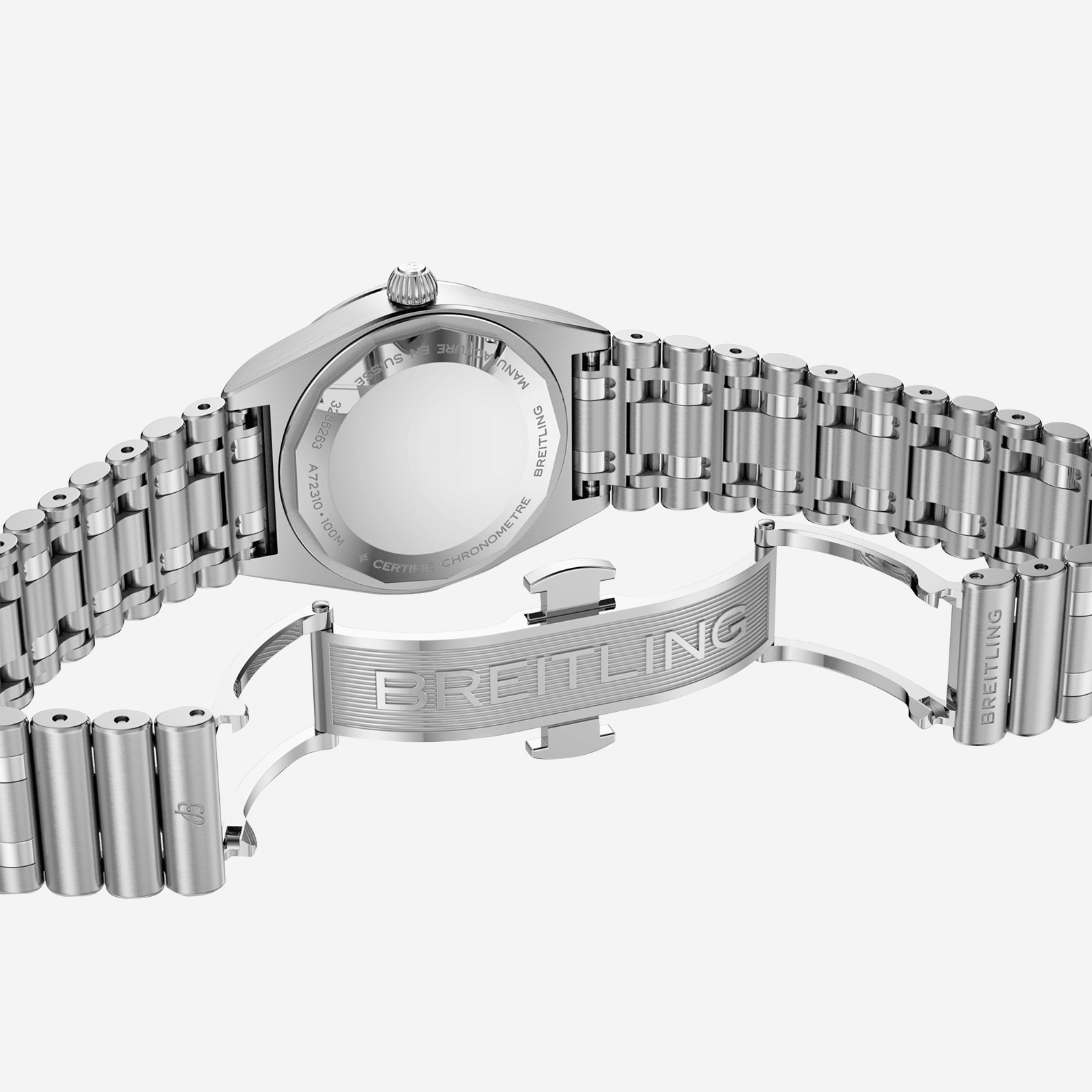 Breitling Chronomat 28mm Ladies Watch Pink