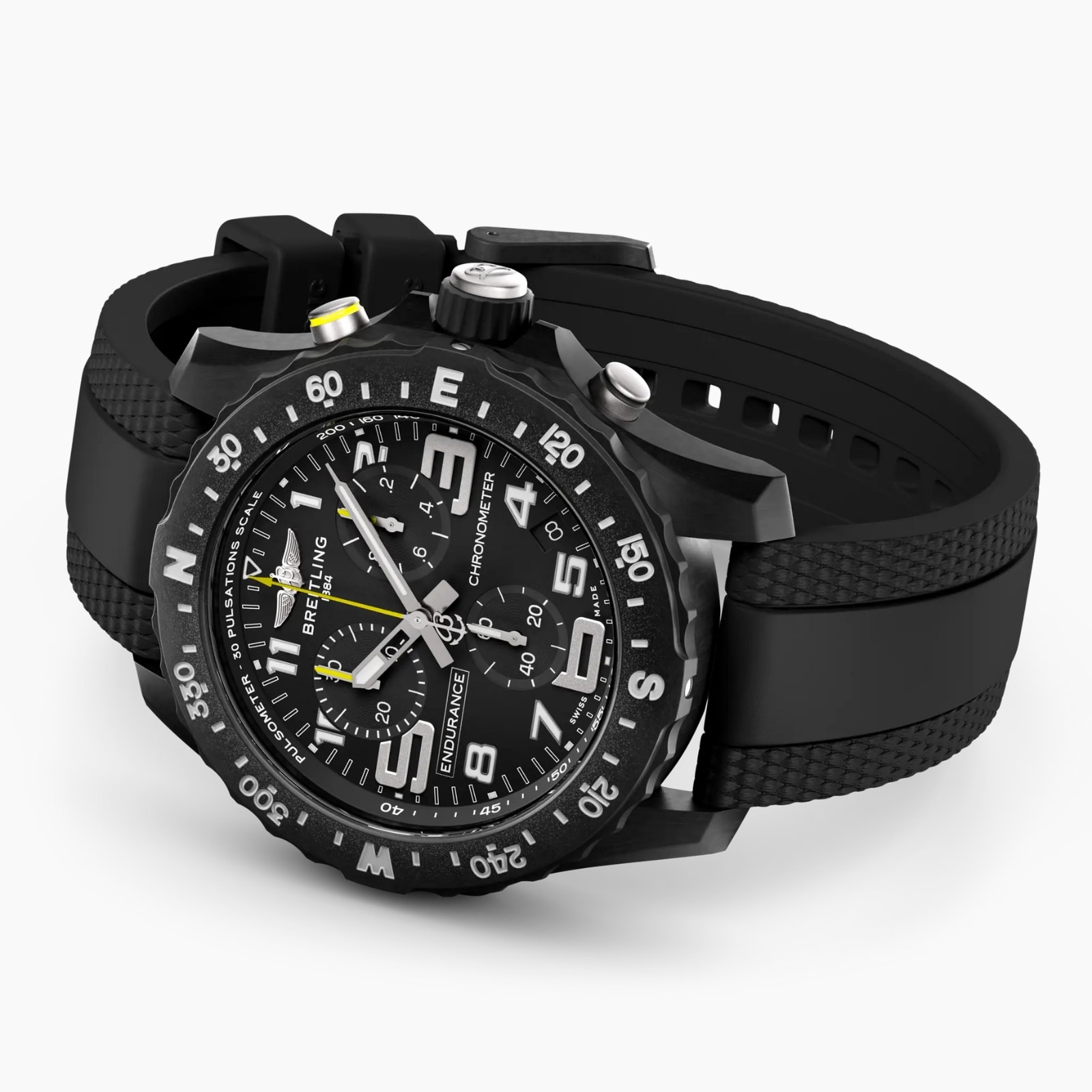 Breitling Endurance Pro 44mm Unisex Watch Black Breitling Endurance Pro 44mm Unisex Watch Black