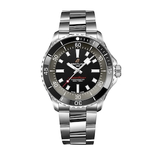 Breitling Superocean 42mm UK Edition Mens Watch Grey Stainless Steel