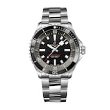 Breitling Superocean 42mm UK Edition Mens Watch Grey Stainless Steel