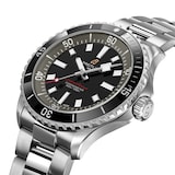 Breitling Superocean 42mm UK Edition Mens Watch Grey Stainless Steel