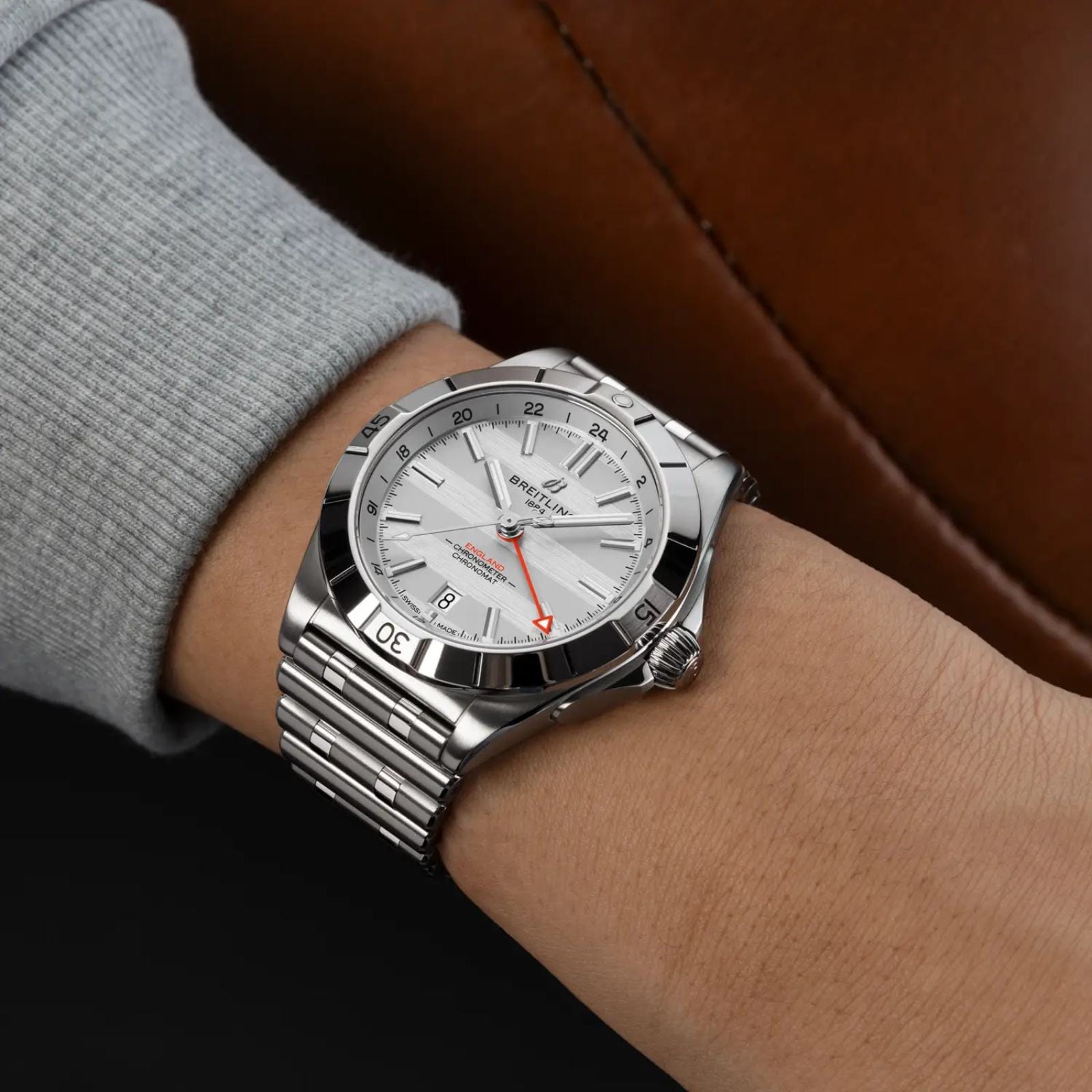 Breitling Chronomat GMT Six Nations England Limited Edition 40mm Mens Watch Breitling Chronomat GMT Six Nations England Limited Edition 40mm Mens Watch