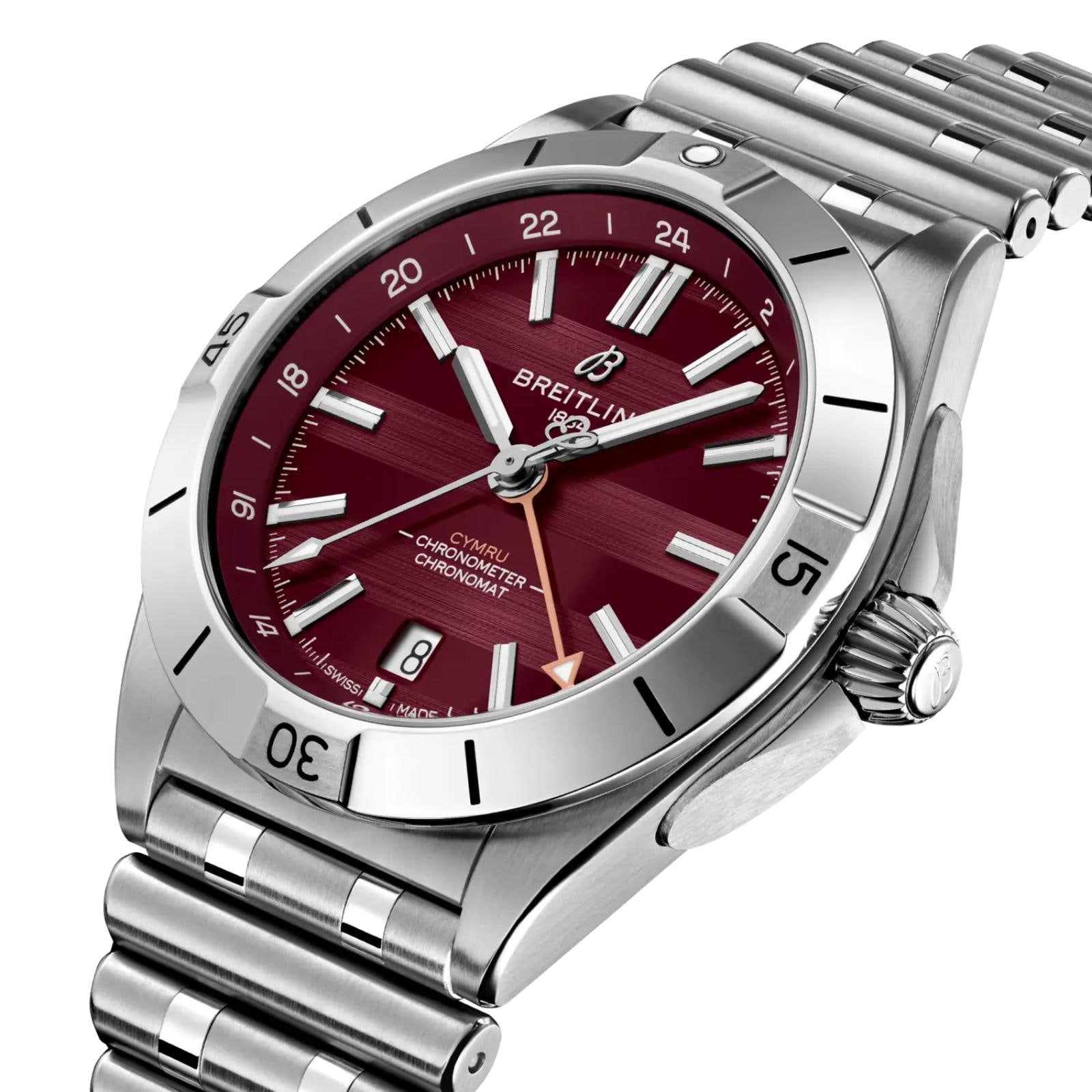 Breitling Chronomat GMT Six Nations Wales Limited Edition 40mm Mens Watch Breitling Chronomat GMT Six Nations Wales Limited Edition 40mm Mens Watch
