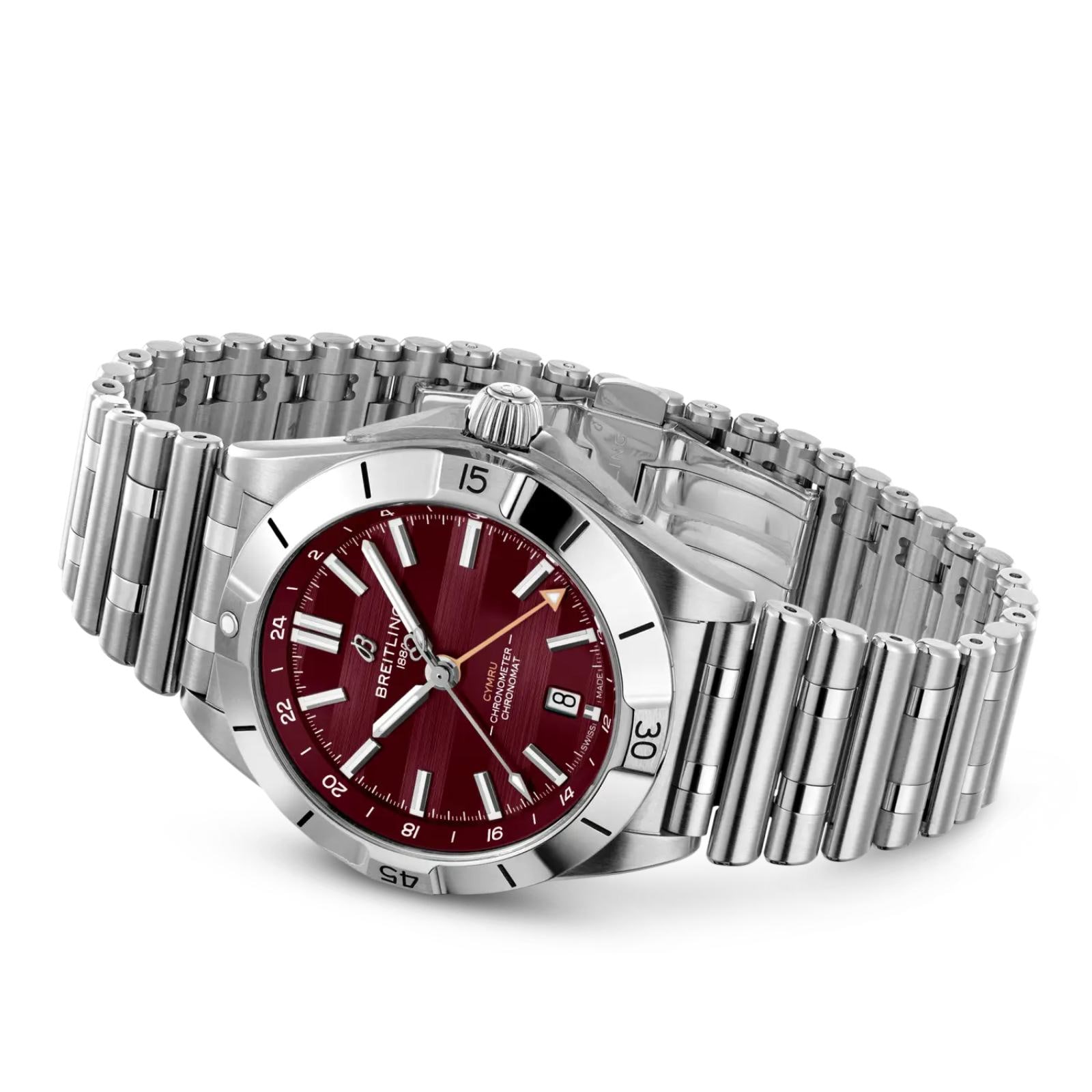 Breitling Chronomat GMT Six Nations Wales Limited Edition 40mm Mens Watch Breitling Chronomat GMT Six Nations Wales Limited Edition 40mm Mens Watch