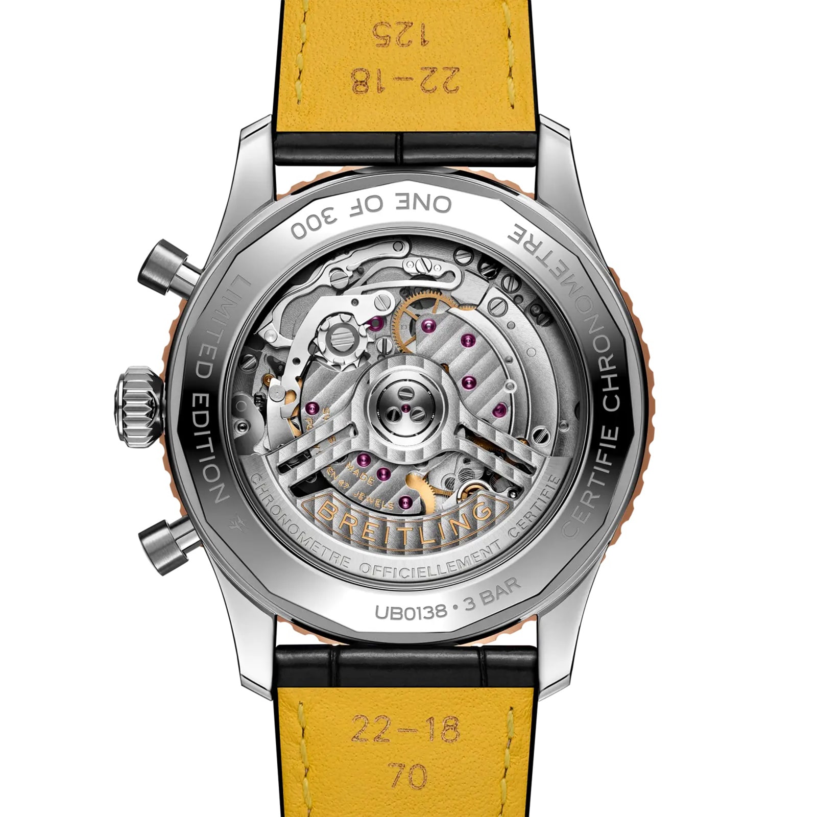 Breitling Navitimer B01 Chronograph 43mm Limited Edition Mens Watch Grey Alligator