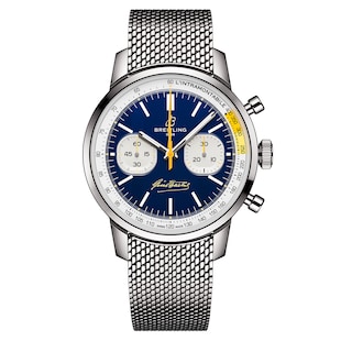 Breitling Top Time B01 Gino Bartali 41mm Mens Watch Stainless Steel