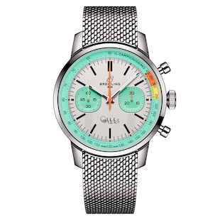 Breitling Top Time B01 Fausto Coppi 41mm Mens Watch Stainless Steel