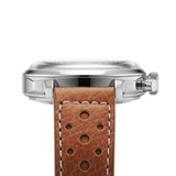 Breitling Top Time B01 Racing 38mm Mens Watch Brown Leather