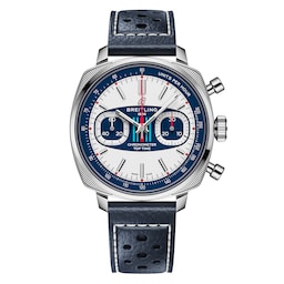 17532879 - Top Time B01 Martini Racing 38mm Mens Watch Blue Leather