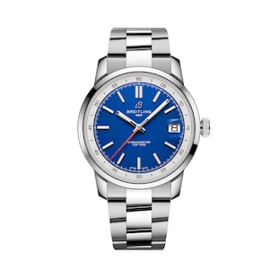 Breitling Top Time B31 38mm Mens Watch Blue Stainless Steel