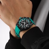 Breitling Endurance Pro 44mm Unisex Watch Turquoise The Watches Of Switzerland Group Exclusive