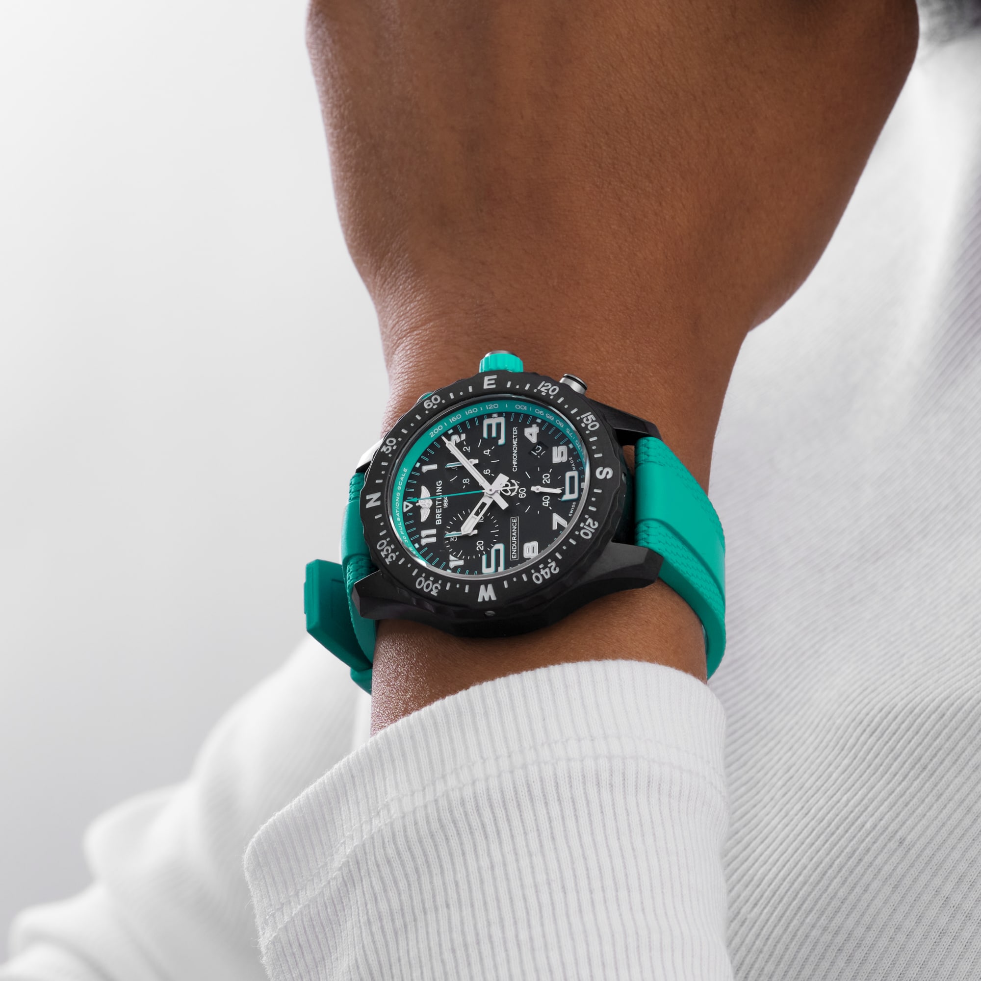 Breitling Endurance Pro 38mm Unisex Watch Turquoise The Watches Of Switzerland Group Exclusive Breitling Endurance Pro 38mm Unisex Watch Turquoise The Watches Of Switzerland Group Exclusive