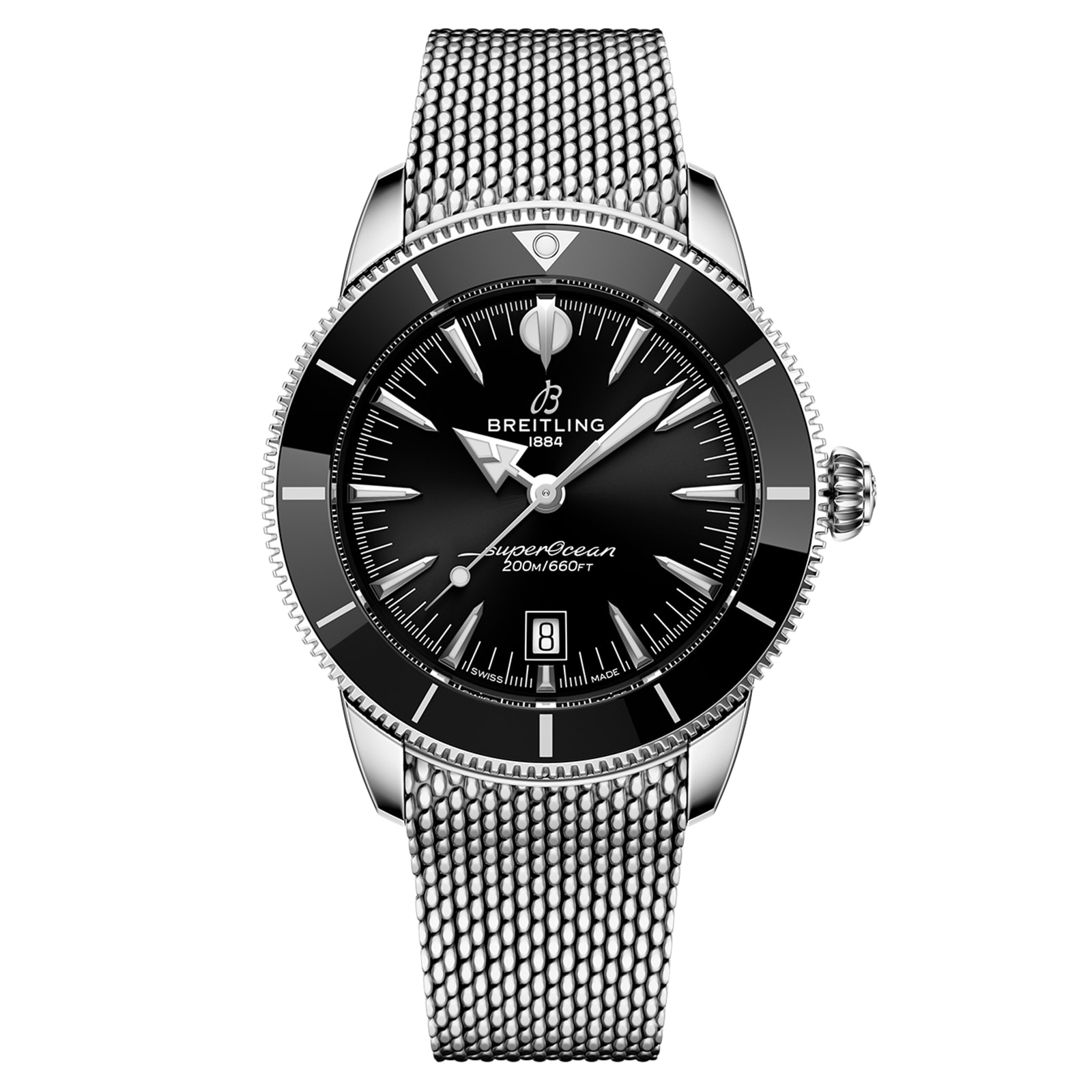 Superocean Heritage B31 Automatic 44mm Mens Watch Black
