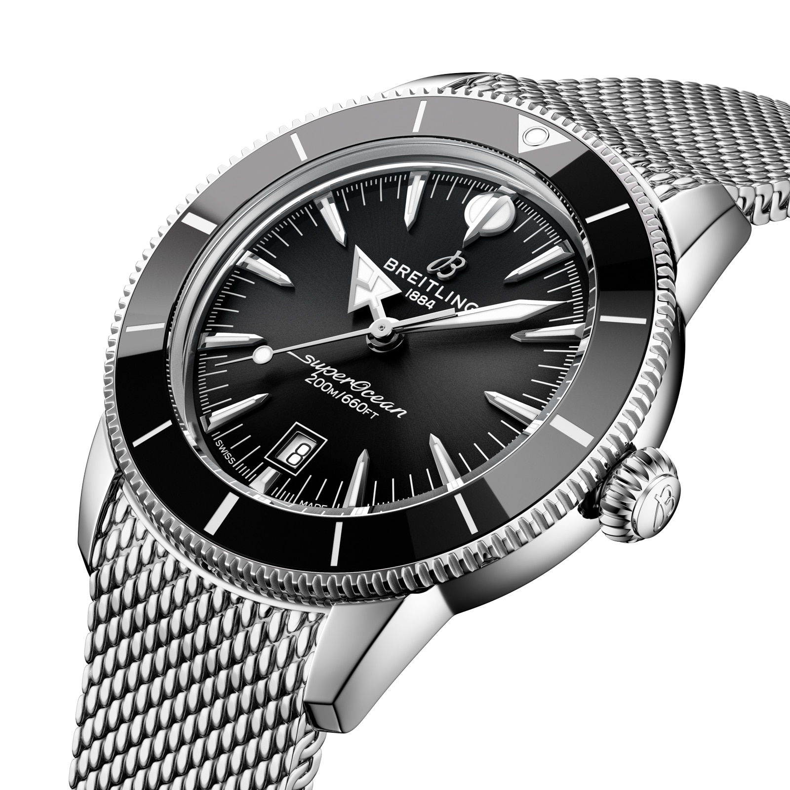 Breitling Superocean Heritage B31 Automatic 44mm Mens Watch Black