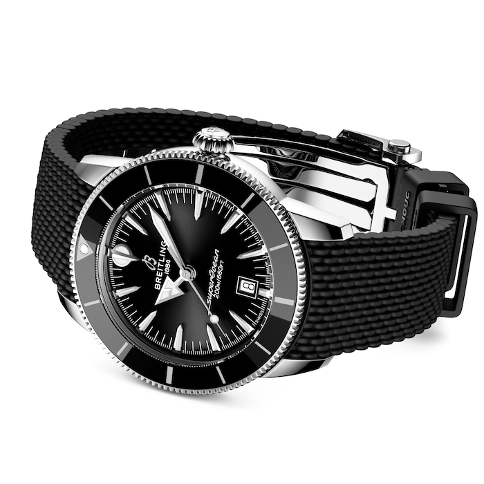 Breitling Superocean Heritage B31 Automatic 44mm Mens Watch Black Rubber