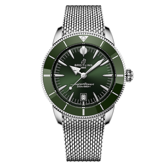 Breitling Superocean Heritage B31 Automatic 44mm Mens Watch Green