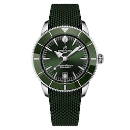 17532891 - Superocean Heritage B31 Automatic 44mm Mens Watch Green Rubber