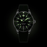 Breitling Superocean Heritage B31 Automatic 44mm Mens Watch Green Rubber
