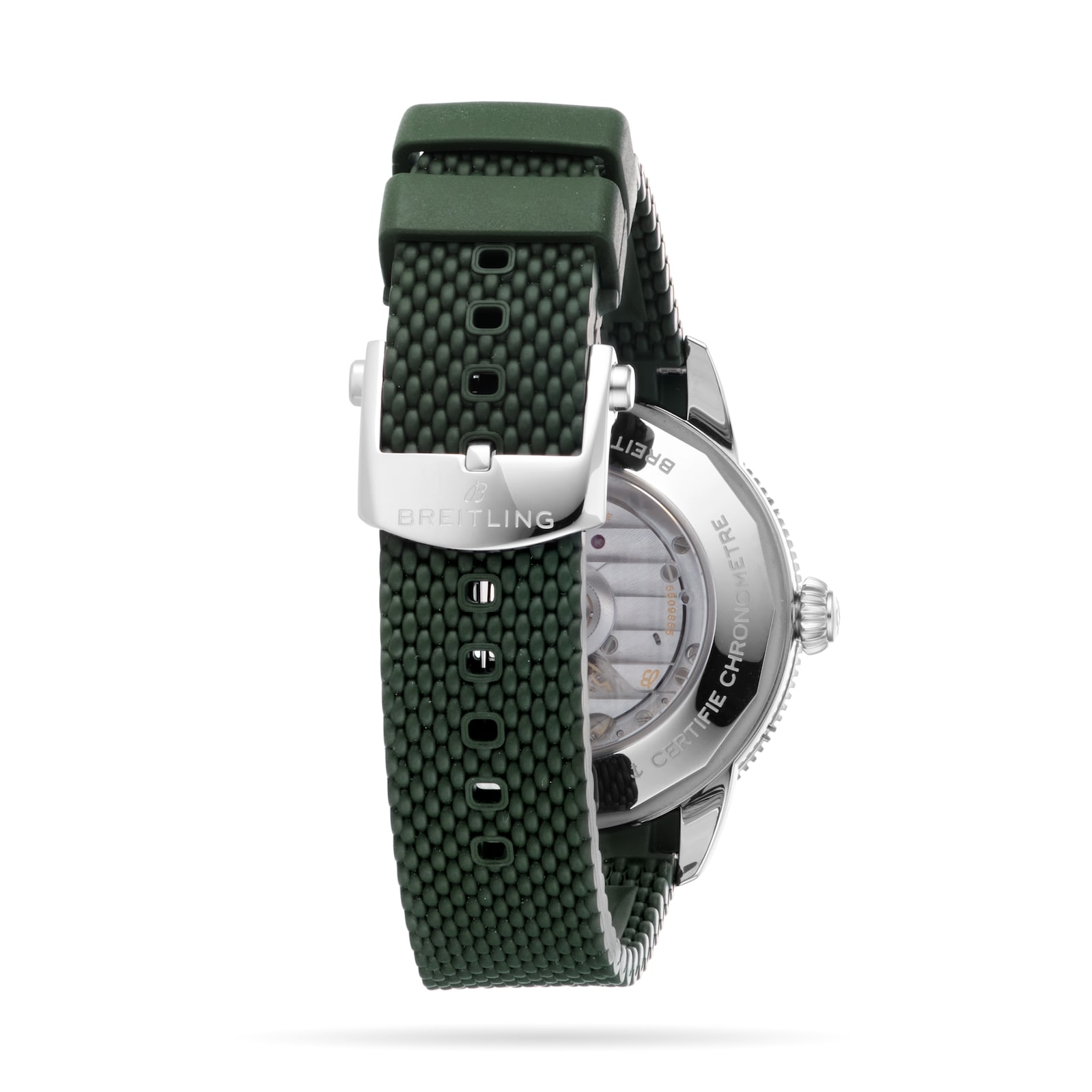 Breitling Superocean Heritage B31 Automatic 44mm Mens Watch Green Rubber