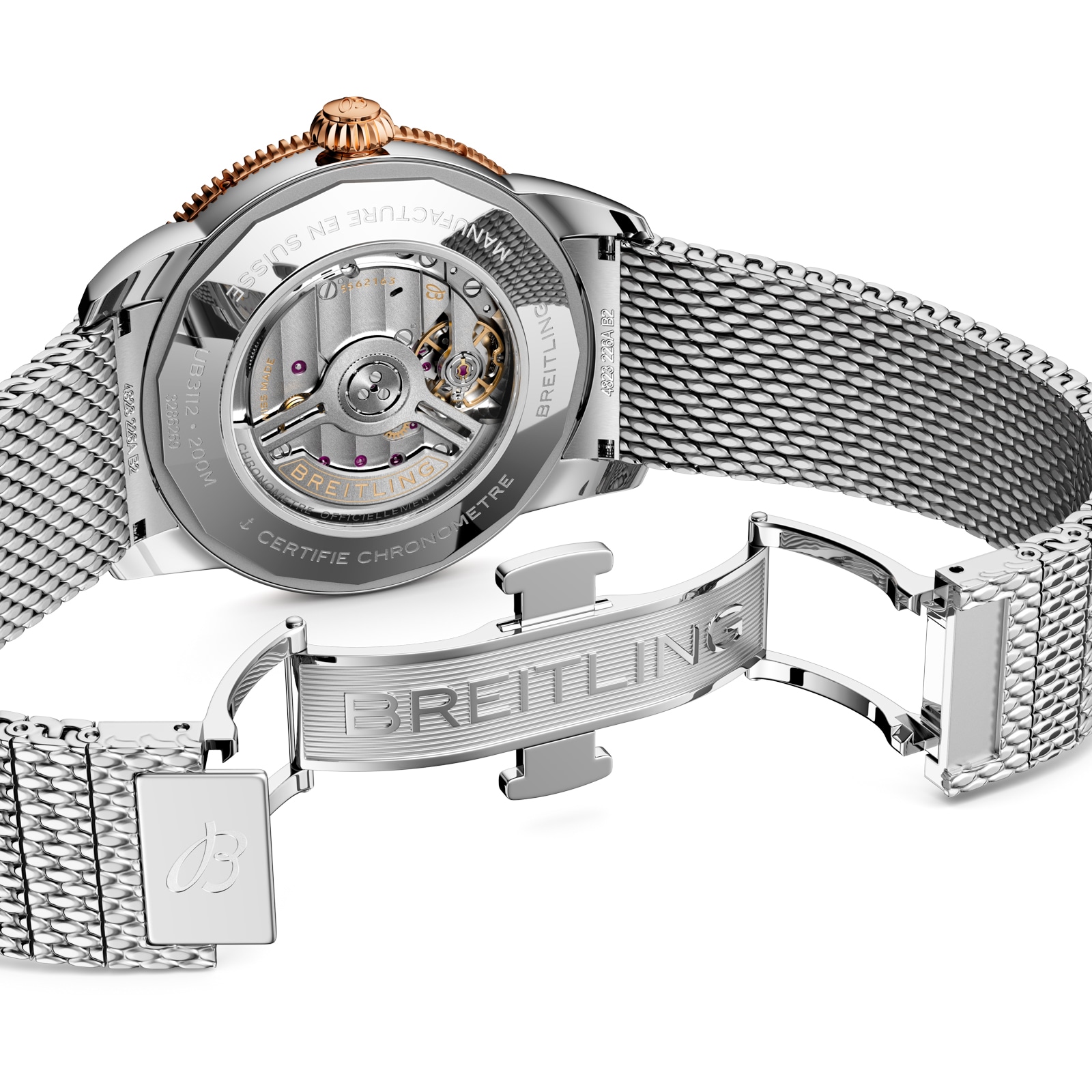 Breitling Superocean Heritage B31 Automatic 44mm Mens Watch Blue 18