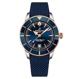 Breitling Superocean Heritage B31 Automatic 44mm Mens Watch Blue Rubber