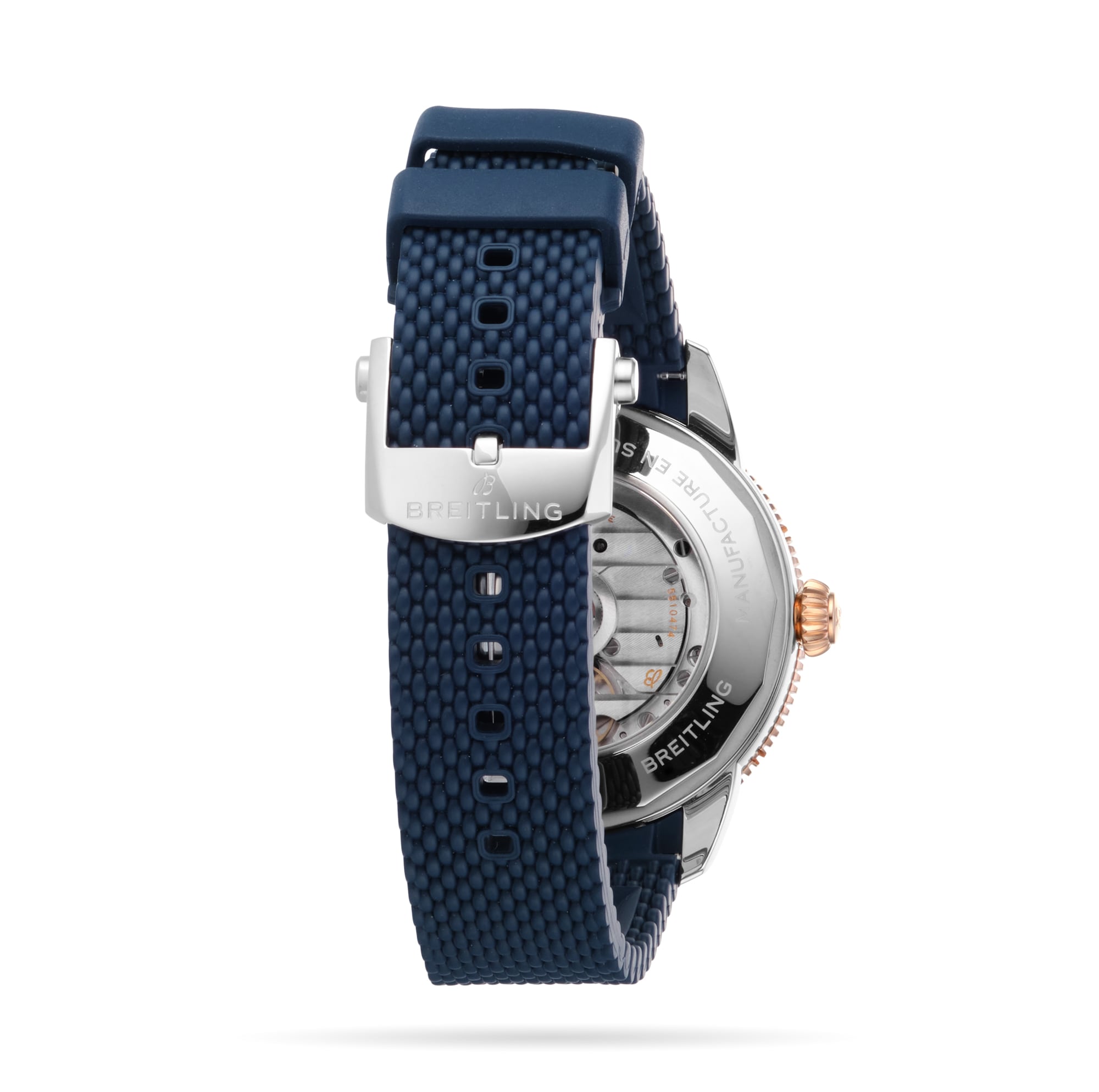 Breitling Superocean Heritage B31 Automatic 44mm Mens Watch Blue Rubber