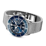 Breitling Superocean Heritage B01 Chronograph 42mm Mens Watch Blue