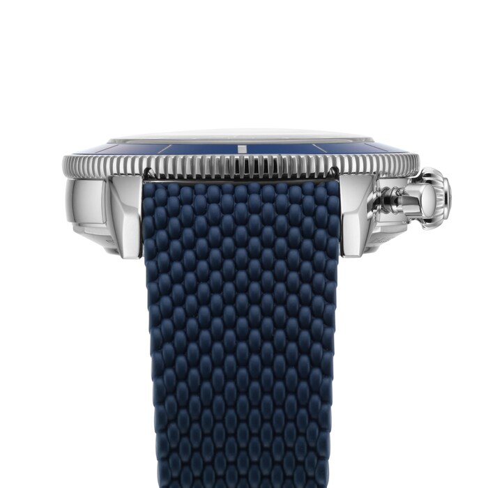 Breitling Superocean Heritage B01 Chronograph 42mm Mens Watch Blue Rubber