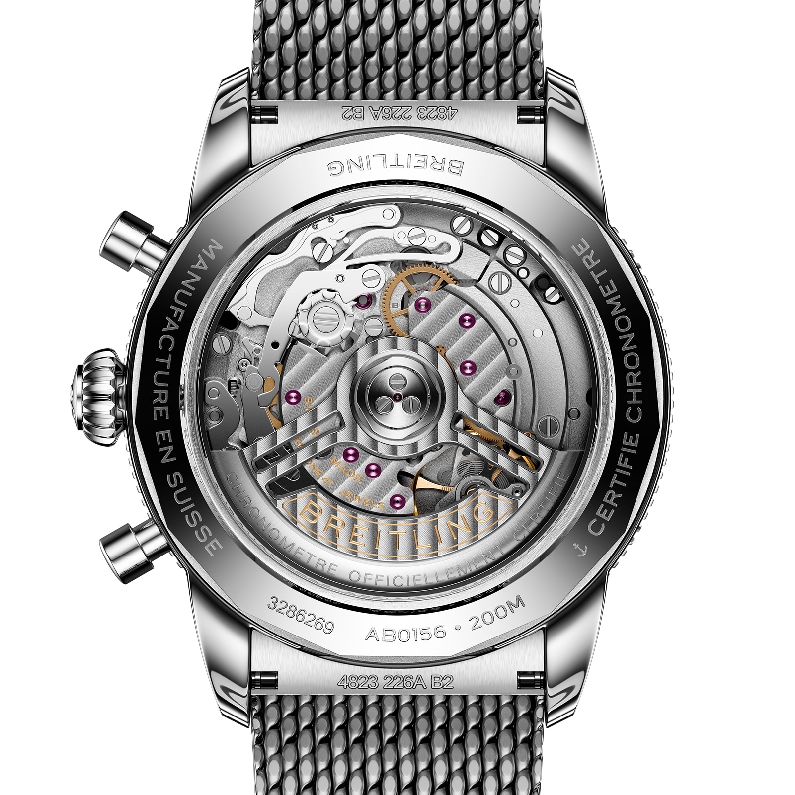 Breitling Superocean Heritage B01 Chronograph 42mm Mens Watch Green