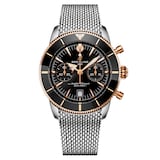 Breitling Superocean Heritage B01 Chronograph 42mm Mens Watch Black Rubber