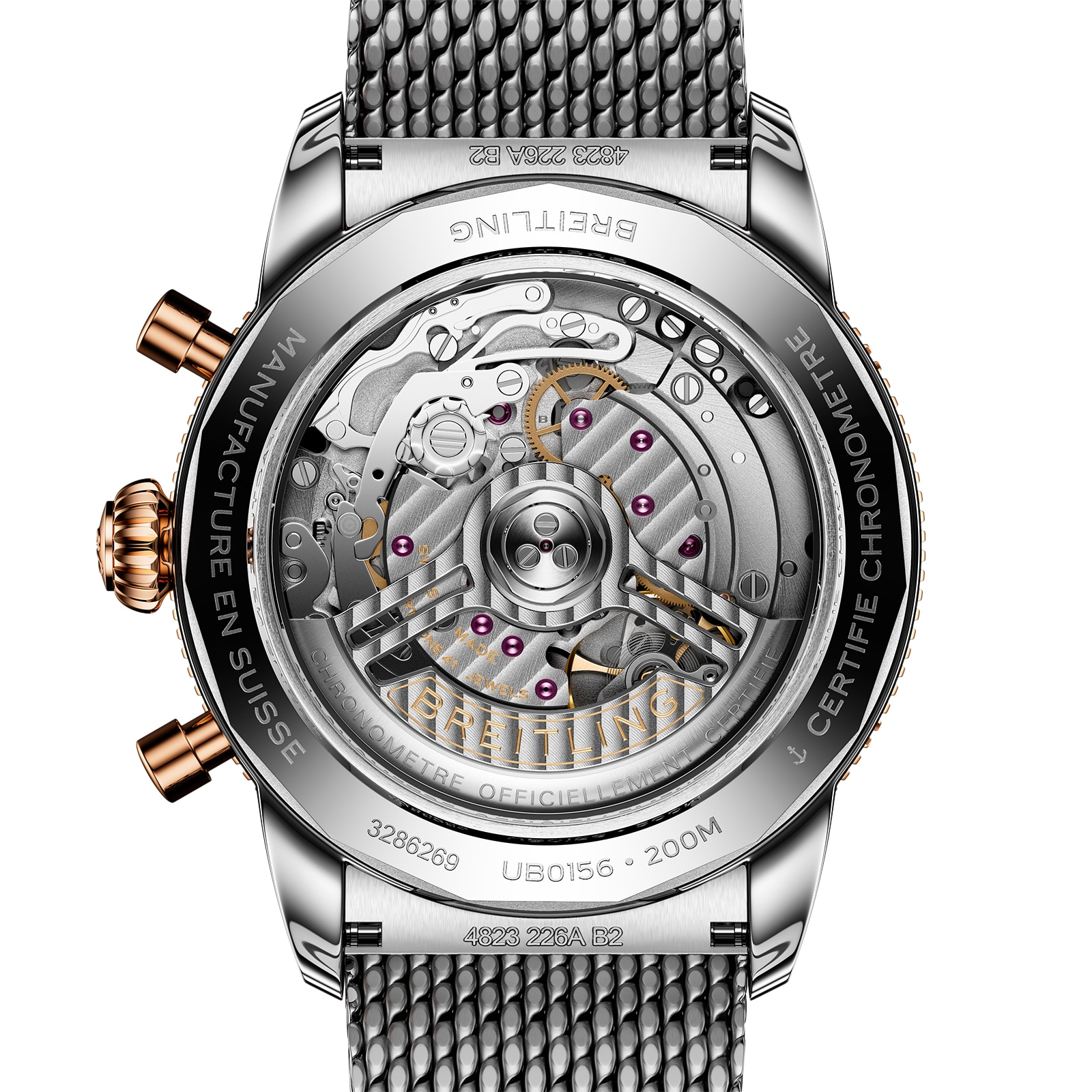 Breitling Superocean Heritage B01 Chronograph 42mm Mens Watch Black Breitling Superocean Heritage B01 Chronograph 42mm Mens Watch Black