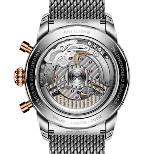 Breitling Superocean Heritage B01 Chronograph 42mm Mens Watch Black Rubber