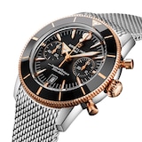 Breitling Superocean Heritage B01 Chronograph 42mm Mens Watch Black