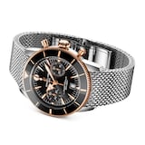 Breitling Superocean Heritage B01 Chronograph 42mm Mens Watch Black
