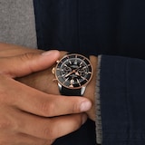 Breitling Superocean Heritage B01 Chronograph 42mm Mens Watch Black Rubber