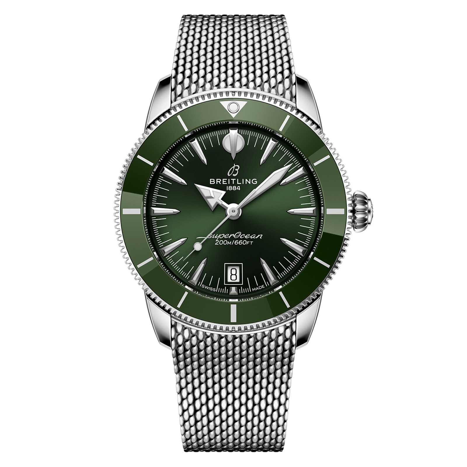 Breitling Superocean Heritage B31 Automatic 42mm Mens Watch Green