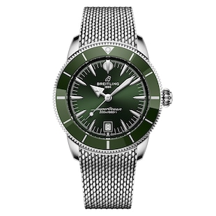 Breitling Superocean Heritage B31 Automatic 42mm Mens Watch Green