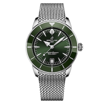 Breitling Superocean Heritage B31 Automatic 42mm Mens Watch Green Breitling Superocean Heritage B31 Automatic 42mm Mens Watch Green