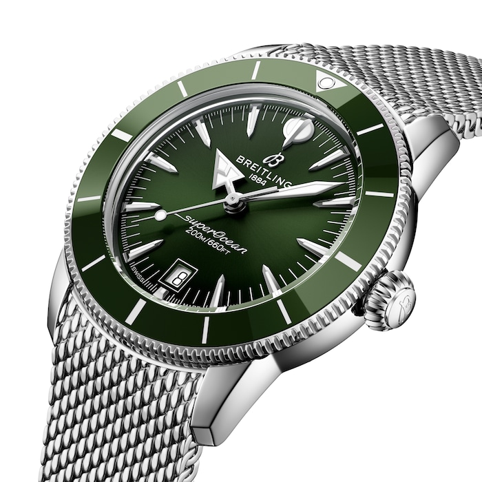 Breitling Superocean Heritage B31 Automatic 42mm Mens Watch Green