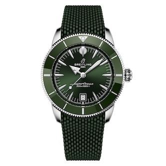 Breitling Superocean Heritage B31 Automatic 42mm Mens Watch Green Rubber Breitling Superocean Heritage B31 Automatic 42mm Mens Watch Green Rubber