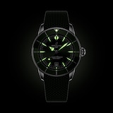 Breitling Superocean Heritage B31 Automatic 42mm Mens Watch Green Rubber