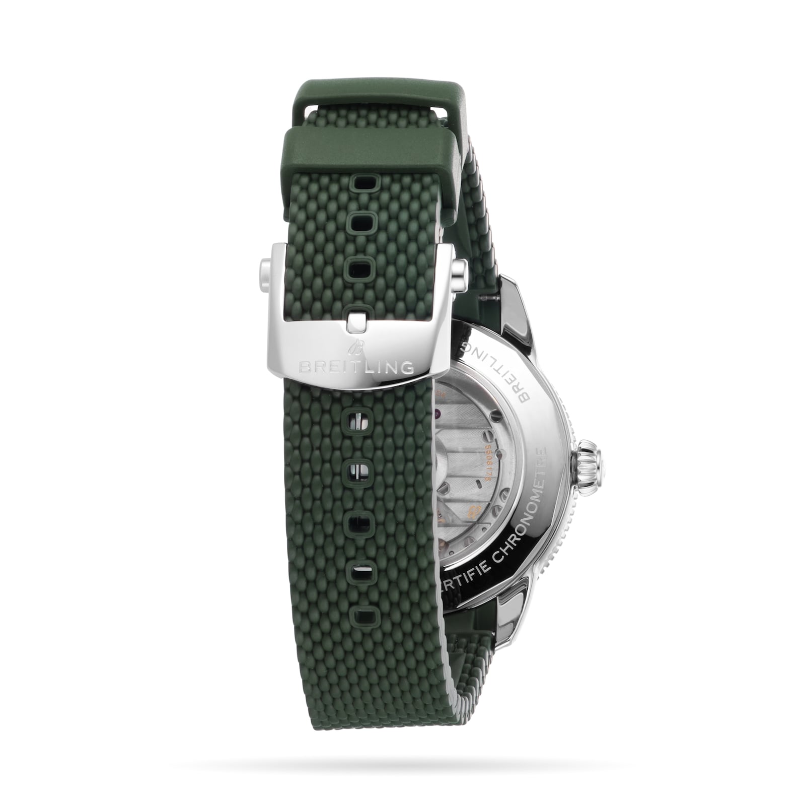 Breitling Superocean Heritage B31 Automatic 42mm Mens Watch Green Rubber