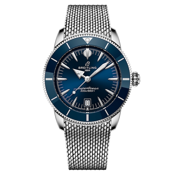Breitling Superocean Heritage B31 Automatic 42mm Mens Watch Blue